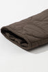 Snap Button Quilted Puffer Jacket